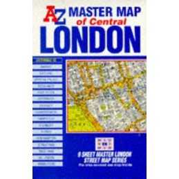 Centre Section (London Street Maps) by Geographers A-Z Map Co Sheet map, folded