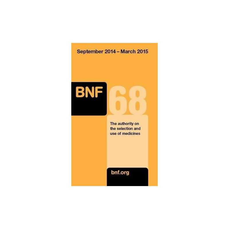 British National Formulary (BNF) 68 by Joint Formulary Committee Book