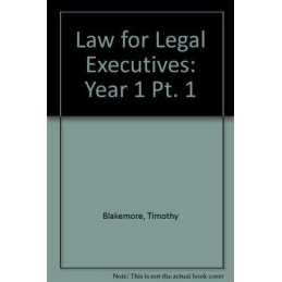 Law for Legal Executives: Year 1 Pt. 1 by Greene, Brendan Paperback Book The