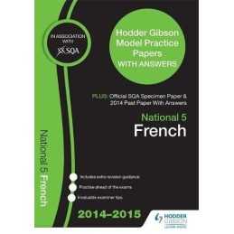 SQA Specimen Paper, 2014 Past Paper National 5 French & Hodder Gibson ... by SQA