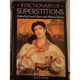 A Dictionary of Superstitions by Tatem, Moira Hardback Book