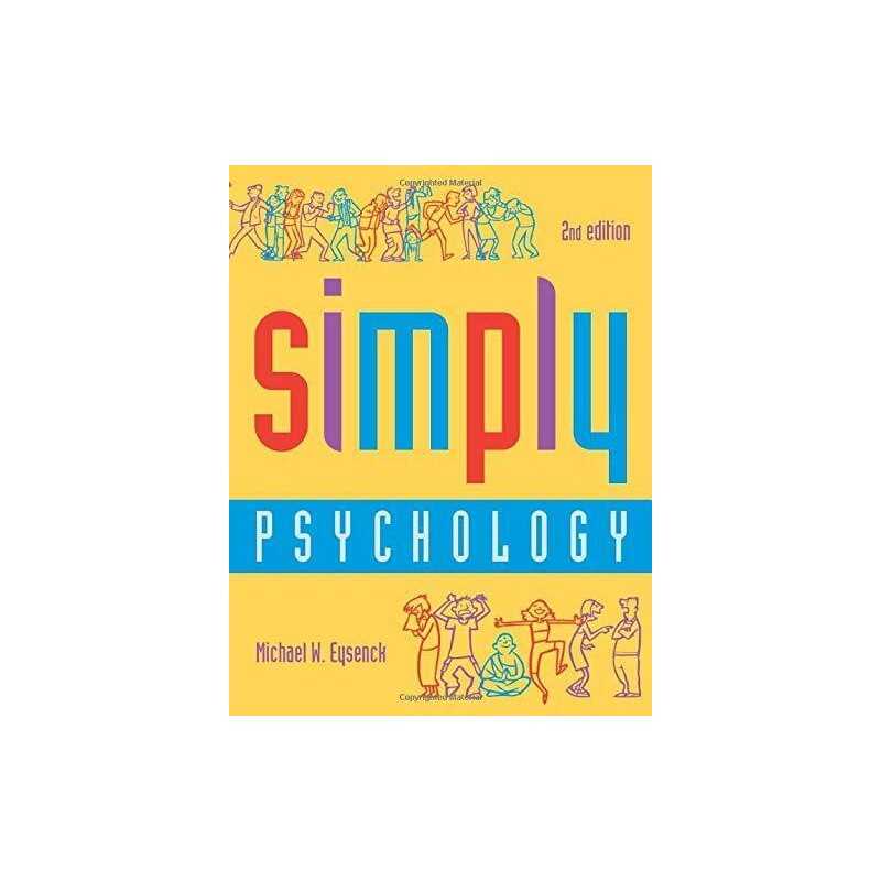 Simply Psychology, Second Edition by Eysenck, Michael W. Paperback Book The