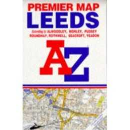 Premier Street Map of Leeds by Geographers A-Z Map Company Sheet map, folded