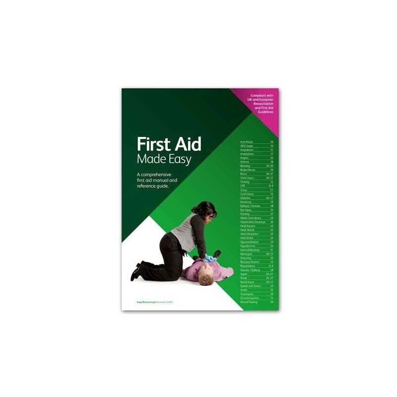 First Aid Made Easy: A Comprehensive First Aid... by Nigel Barraclough Paperback