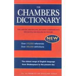 The Chambers Dictionary by Chambers Hardback Book
