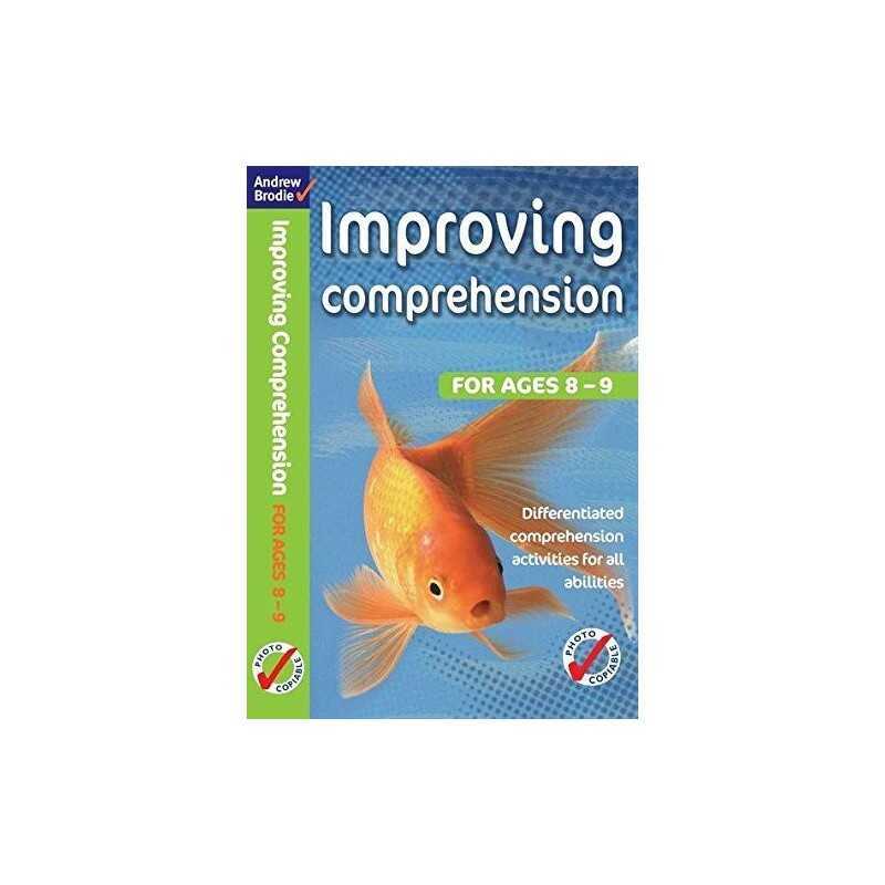 Improving Comprehension 8-9 by Andrew Brodie Mixed media product Book
