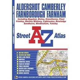 Aldershot Street Atlas by Geographers A-Z Map Company Paperback Book