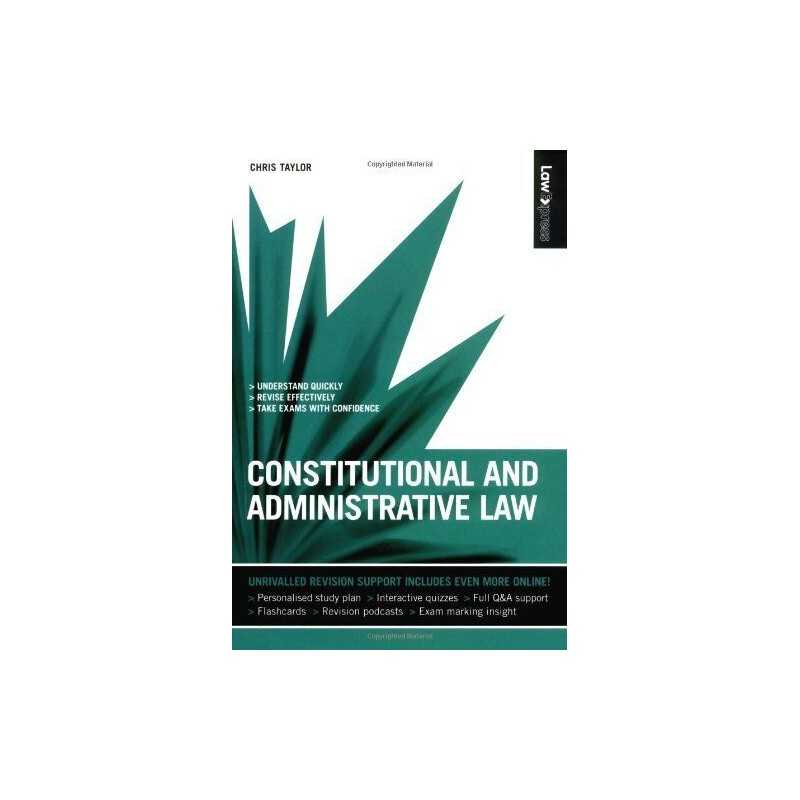 Law Express: Constitutional and Administrative Law by Taylor, Chris Paperback