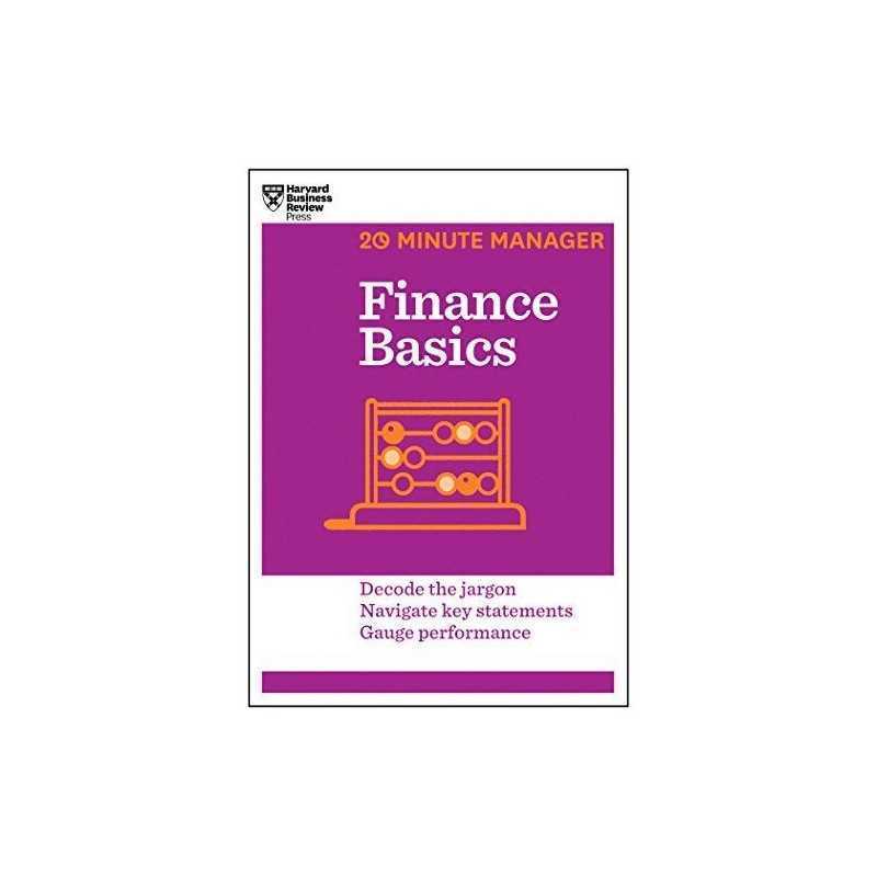 Finance Basics (HBR 20-Minute Manager Series) by Review, Harvard Business Book