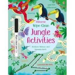 Wipe-Clean Jungle Activities (Wipe-clean Activities): 1 by Kirsteen Robson Book