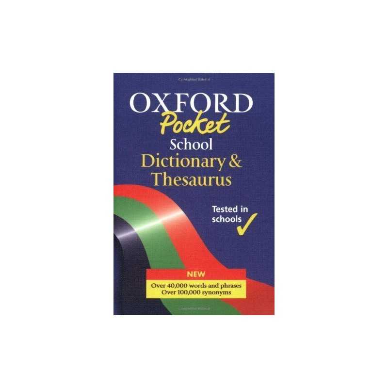 Oxford Pocket School Dictionary & Thesaurus (Dicti... by Allen, Robert Paperback