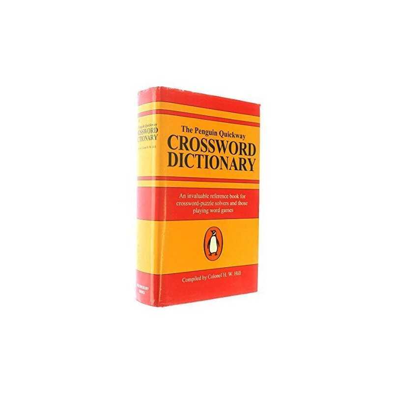 Penguin Quickway Crossword Dictionary Hardback Book