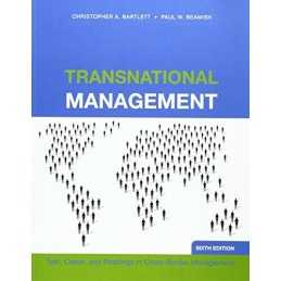 Transnational Management: Text, Cases & Readings i... by Beamish, Paul Paperback