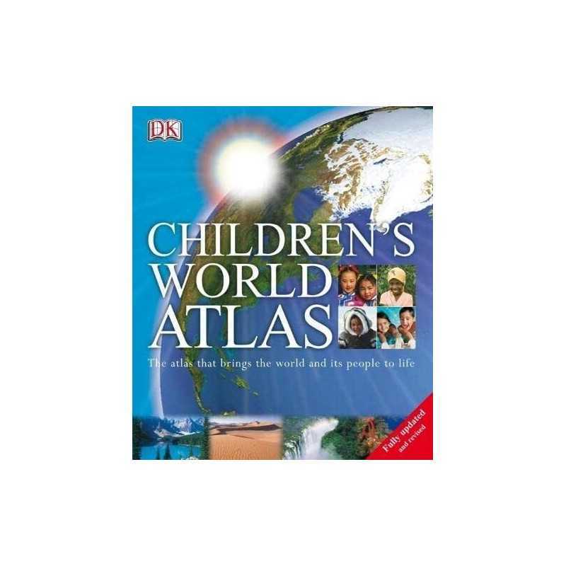 Childrens World Atlas by Dorling Kindersley Hardback Book
