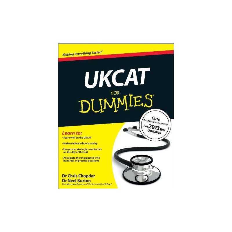 UKCAT For Dummies by Neel Burton Book