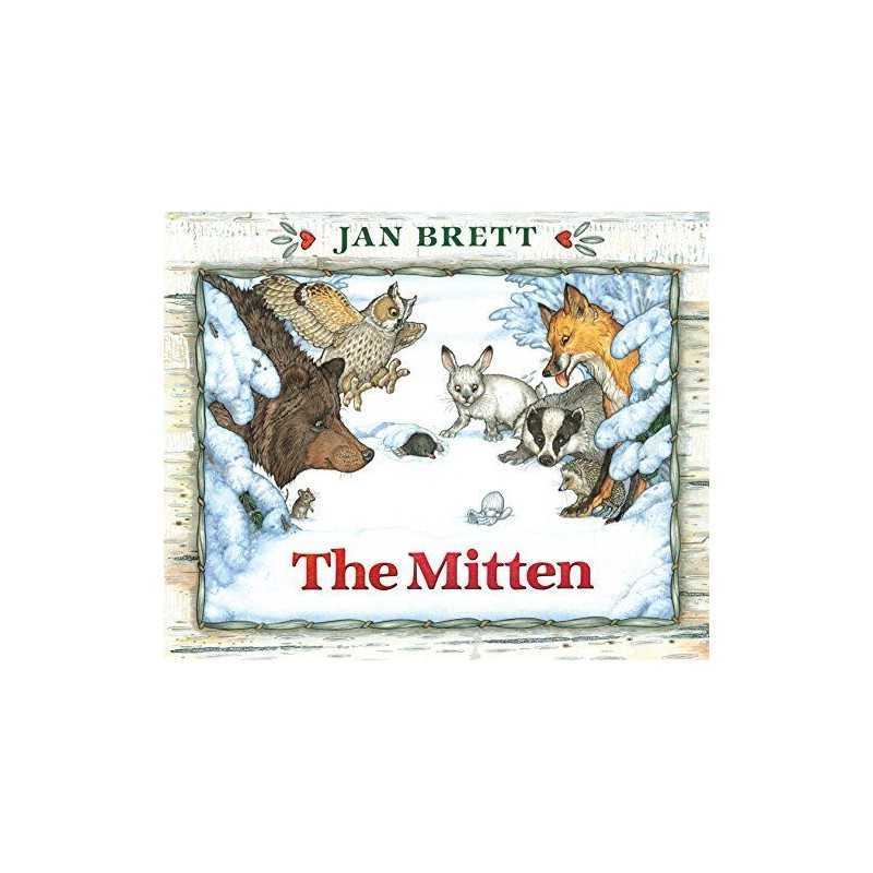 The Mitten: A Ukrainian Folktale, Brett, Jan