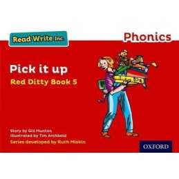 Read Write Inc. Phonics: Red Ditty Book 5 Pick It Up by Munton, Gill Book The