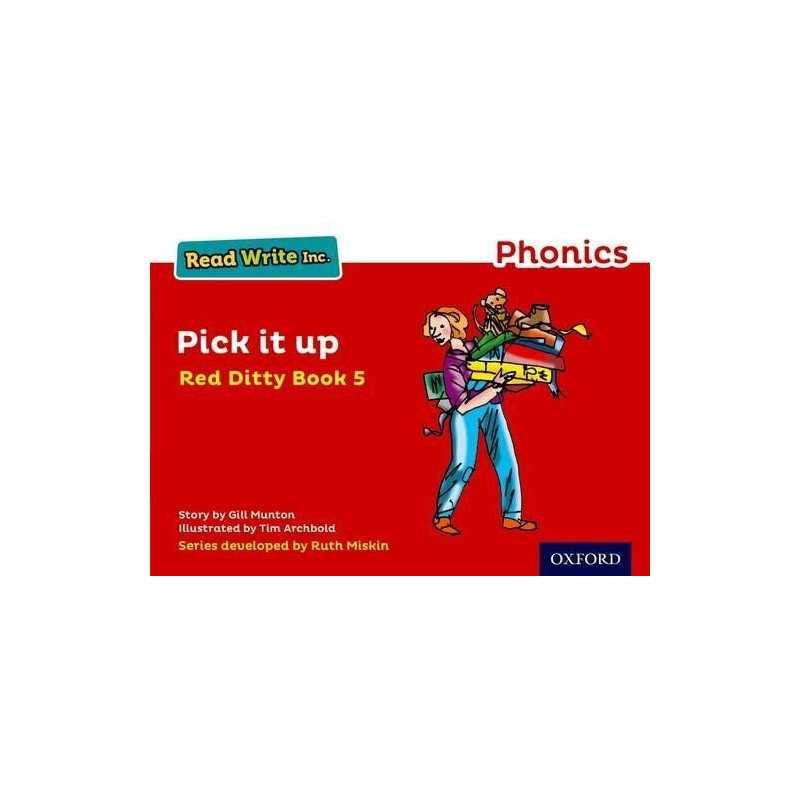 Read Write Inc. Phonics: Red Ditty Book 5 Pick It Up by Munton, Gill Book The