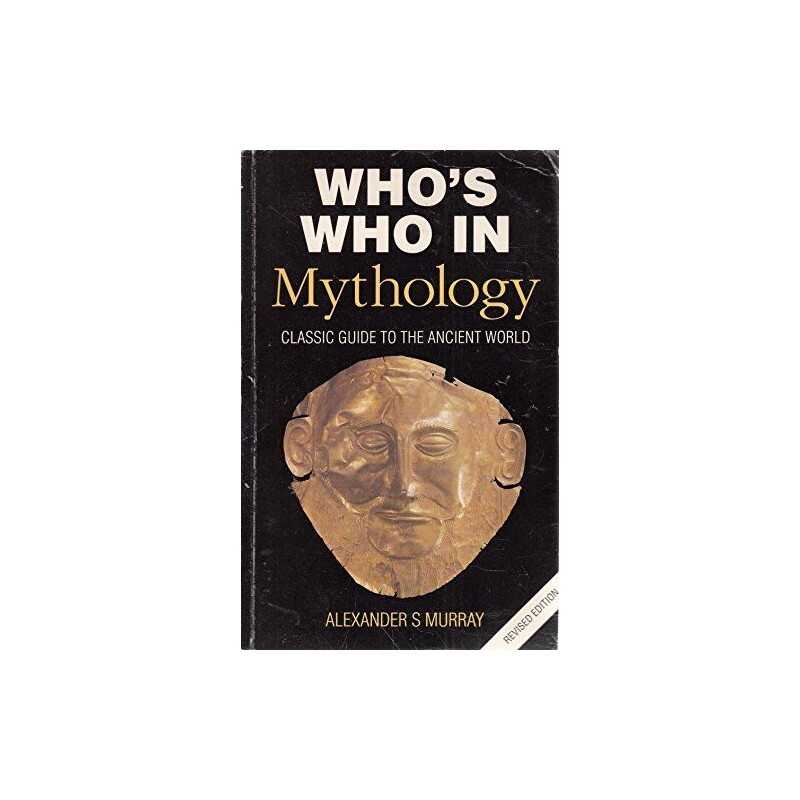 Whos Who In Mythology by Murray, Alexander Stuart Paperback Book  Fast