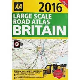 Large Scale Atlas Britain 2016 by Not Known Book