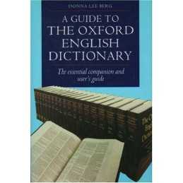 A Guide to the Oxford English Dictionary by Berg, Donna Lee Hardback Book The