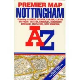 Premier Street Map of Nottingham (Premier M... by Geographers A-Z Map Paperback