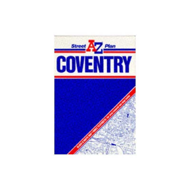 A-Z Coventry Street Map by Geographers A-Z Map Company Sheet map, folded Book