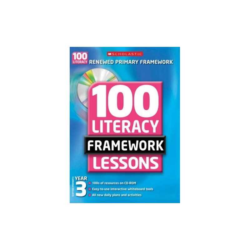 100 New Literacy Framework Lessons for Ye... by Jon Mitchell Mixed media product