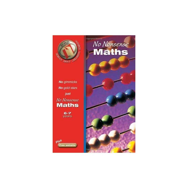 Bond No Nonsense Maths 6-7 years (Bond Assessment ... by Lindsay, Sarah Pamphlet