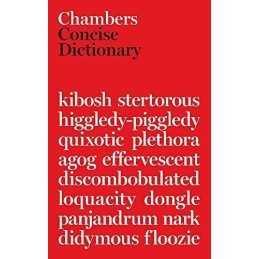 Concise Dictionary by Chambers Hardback Book