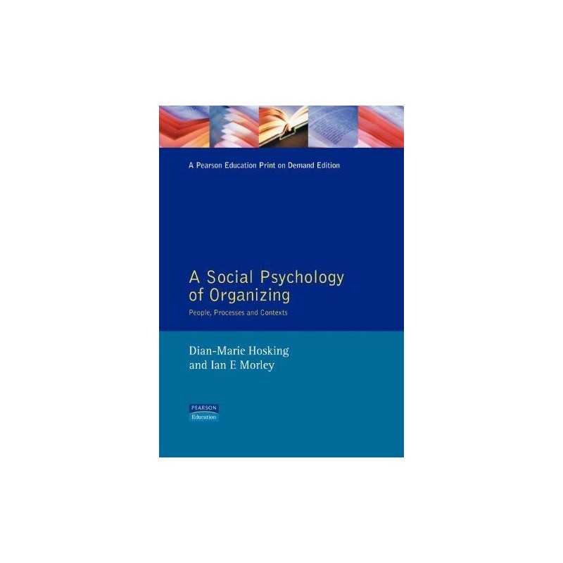 Social Psychology Organization by Hosking Paperback Book