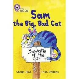 Sam the Big Bad Cat by Collins Big Cat Paperback Book