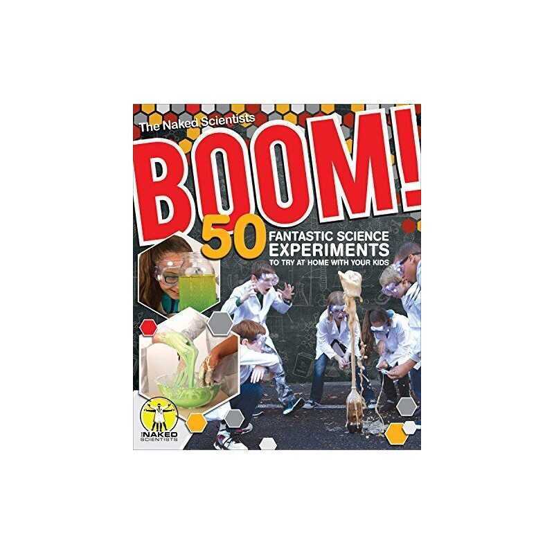 Boom! 50 Fantastic Science Experiments to Try at Home by Dave Ansell Book The