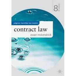 Contract Law (Palgrave Macmillan Law Masters) by Ewan Paperback Book