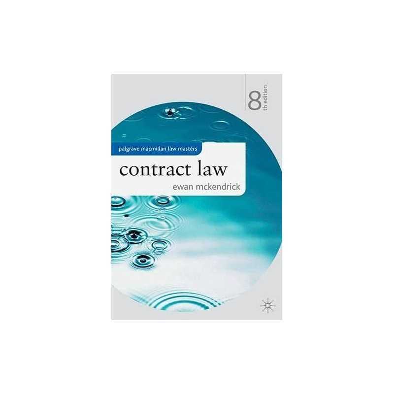 Contract Law (Palgrave Macmillan Law Masters) by Ewan Paperback Book
