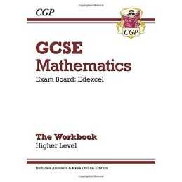 GCSE Maths Edexcel Workbook with answers and online ed... by CGP Books Paperback
