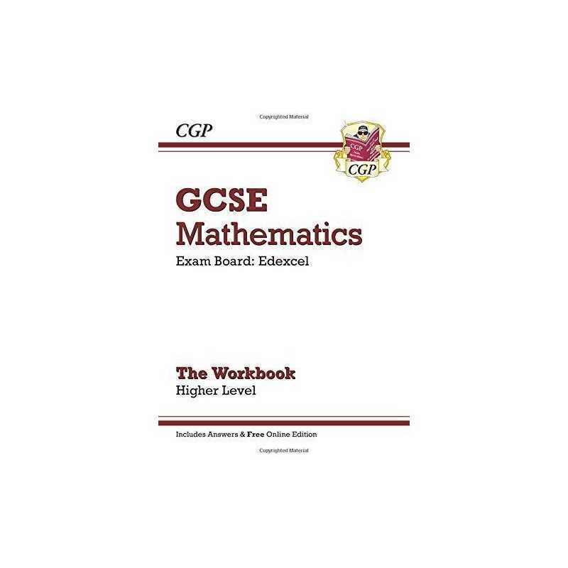 GCSE Maths Edexcel Workbook with answers and online ed... by CGP Books Paperback