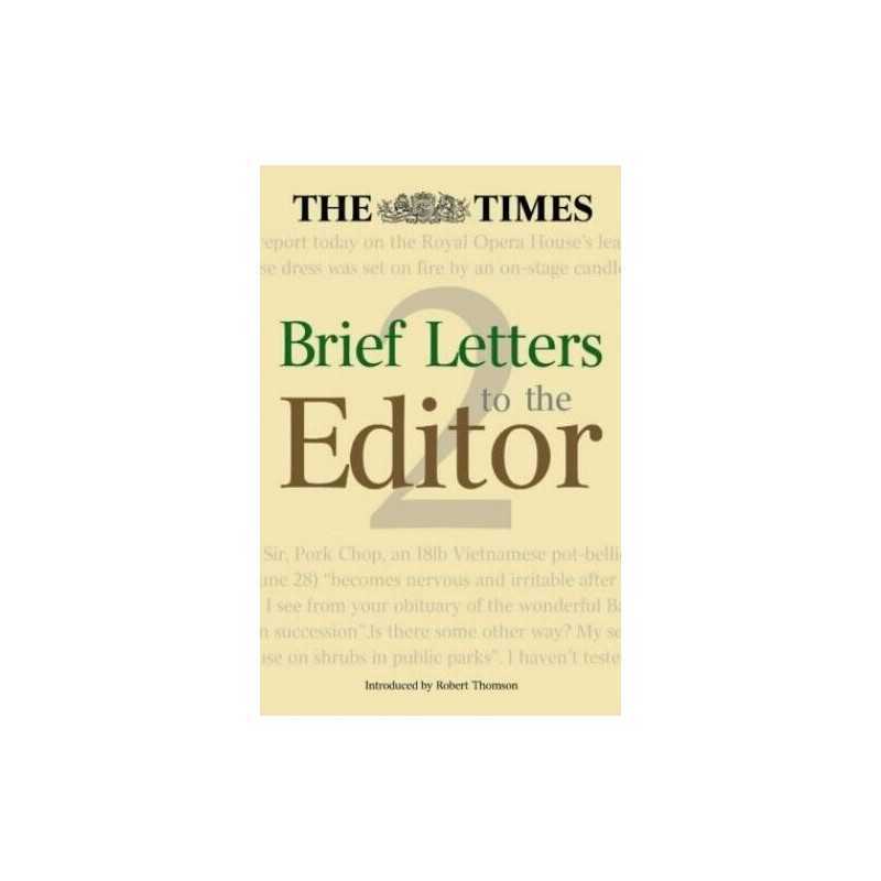 The Times Brief Letters to the Editor 2 Hardback Book