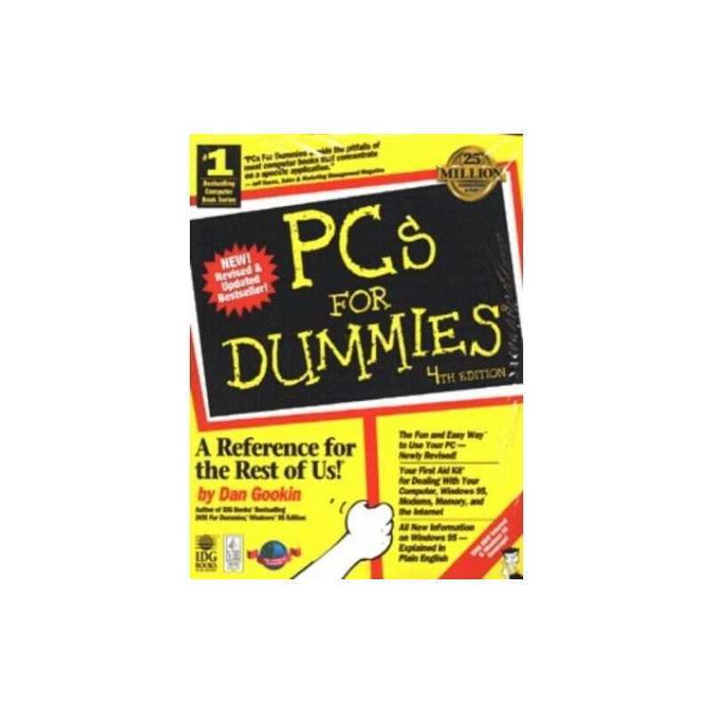PCs For Dummies (4th Edition) by Gookin Paperback Book