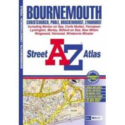 A-Z Bournemouth Street Atlas (Street Maps & Atlases S.) Paperback Book