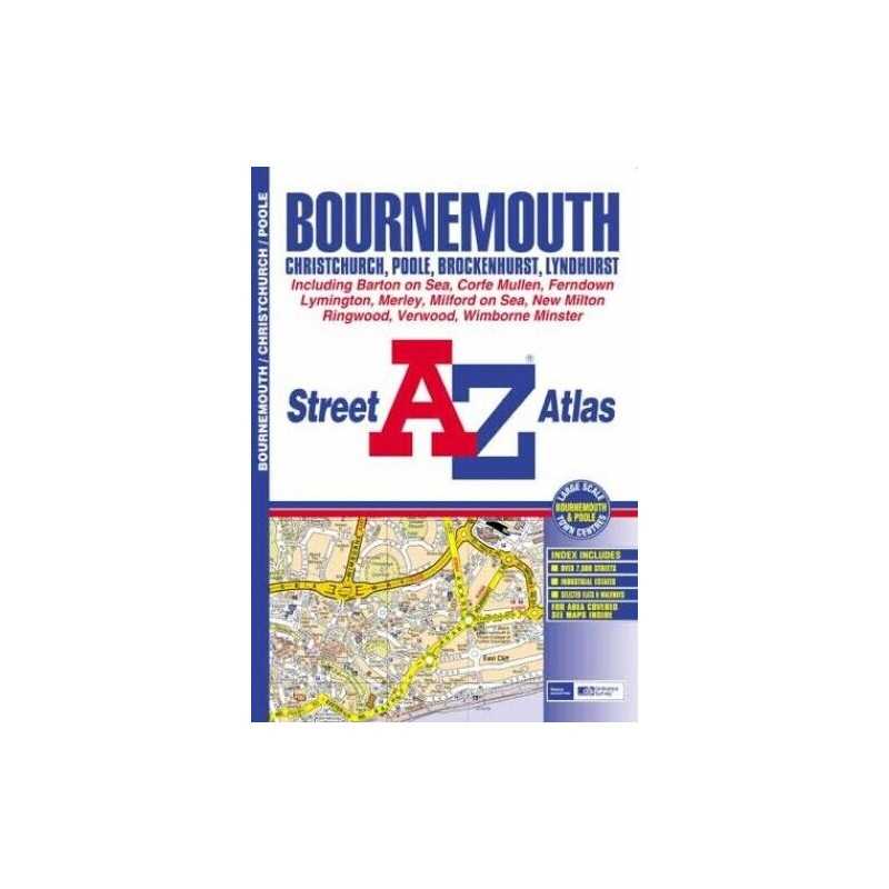 A-Z Bournemouth Street Atlas (Street Maps & Atlases S.) Paperback Book