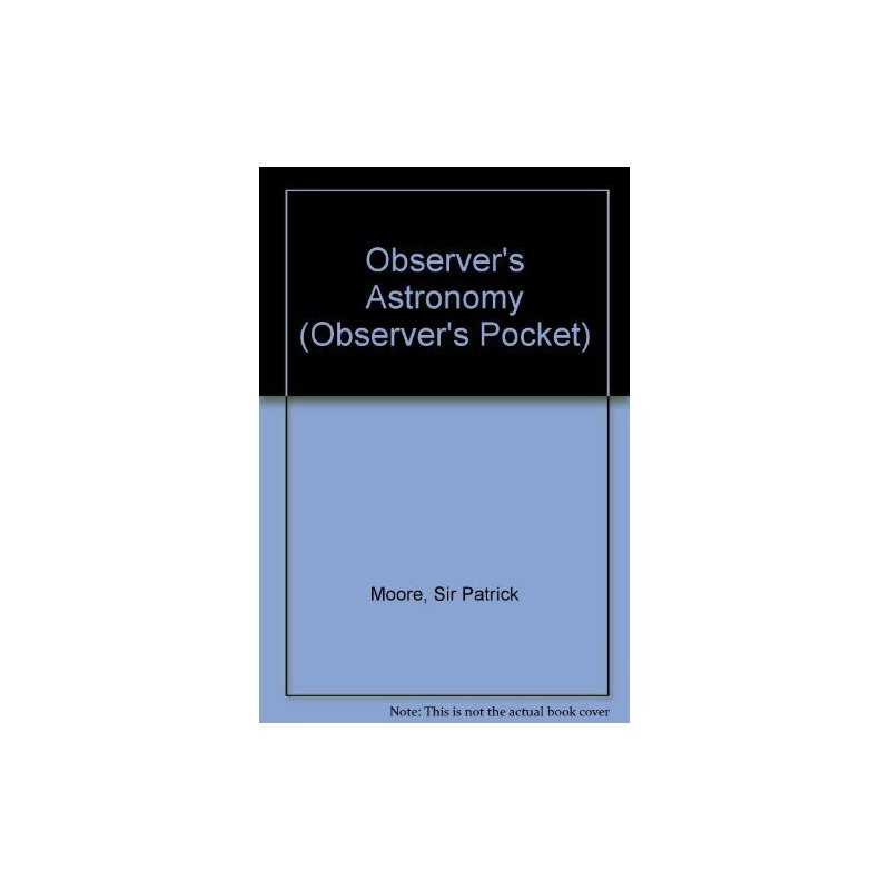 Observers Astronomy (Observers Pocket S.) by Patrick, Moore Paperback Book The