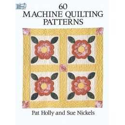 60 Machine Quilting Patterns (Dover Quilting) by Holly, Pat Paperback Book The