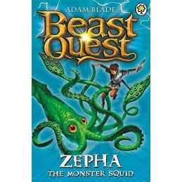 Beast Quest: 1: Zepha the Monster Squid: Series 2 Boo... by Adam Blade Paperback