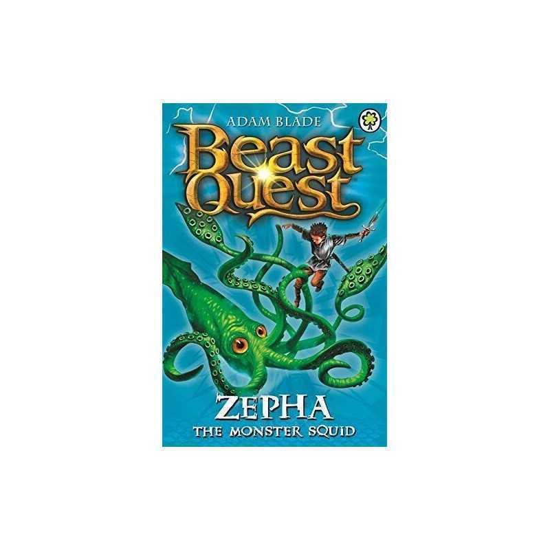 Beast Quest: 1: Zepha the Monster Squid: Series 2 Boo... by Adam Blade Paperback