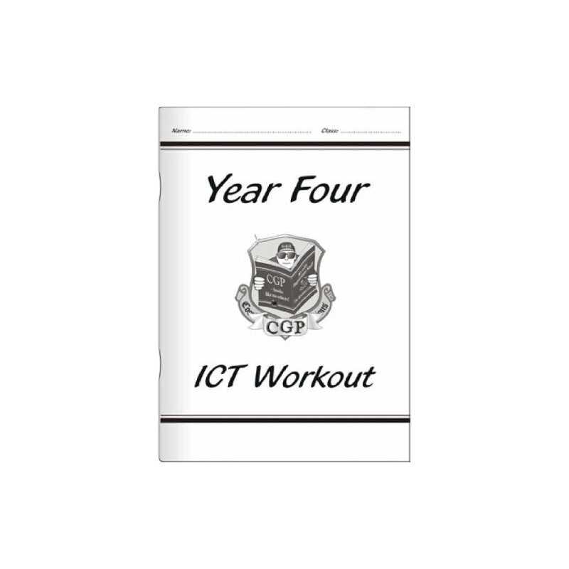 KS2 ICT Workout Book - Year 4 by CGP Books Paperback Book