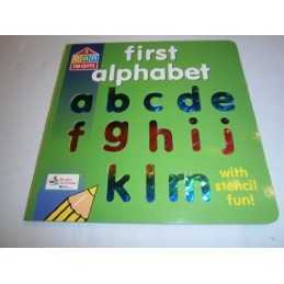 First Alphabet (I Can Learn) Board book Book