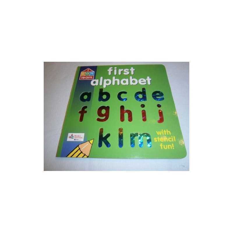 First Alphabet (I Can Learn) Board book Book