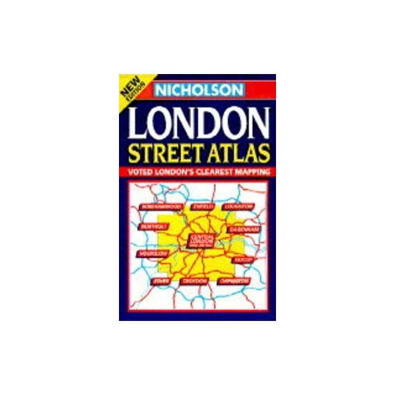 Nicholson London Street Atlas by Nicholson (Firm) Paperback Book  Fast