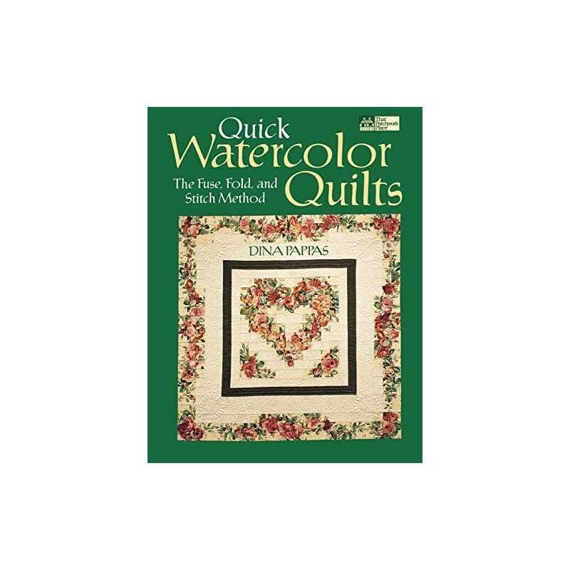 Quick Watercolor Quilts Print on Demand Edition... by Pappas, Dina F. Paperback